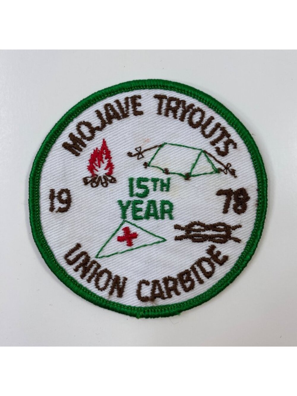 Girl Scouts Mojave Encampment Scout Patches Commemorative Collection 1970s - Picture 7 of 7